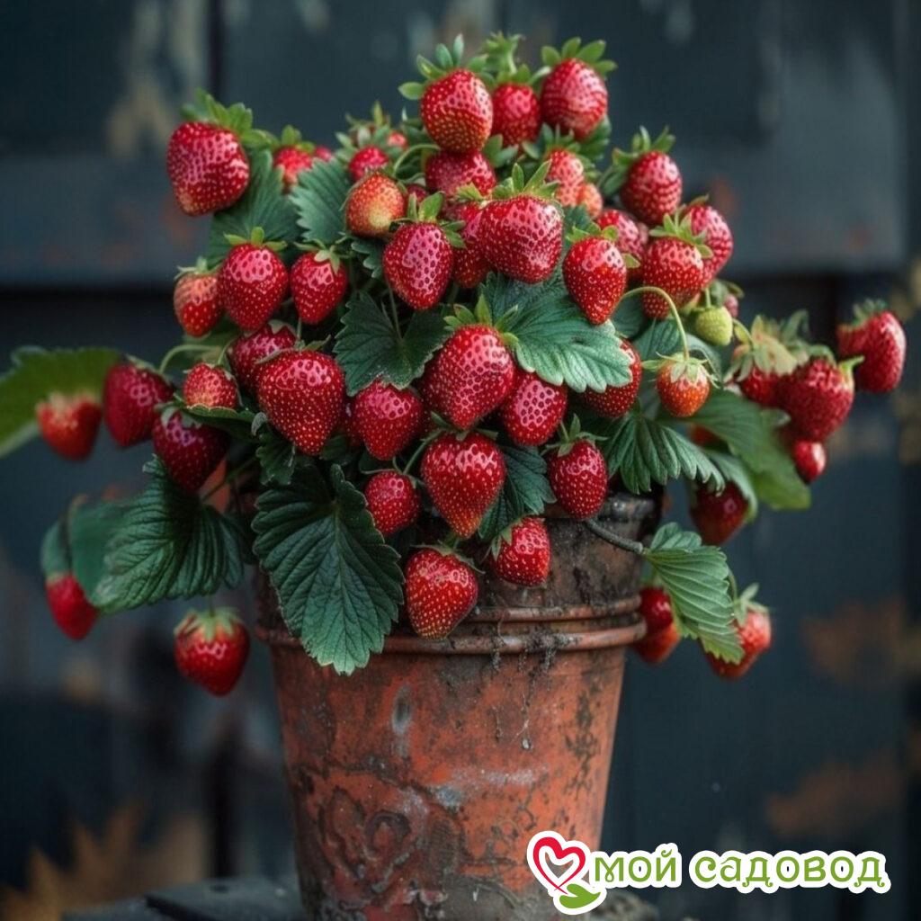 Клубника ампельная Рубикс